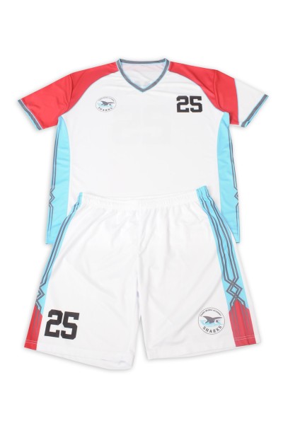 WTV178   Sample customized basketball sports suit online order color matching sports suit printed logo white+red V-neck    authentic basketball jerseys   tournament  jersey detail view-9